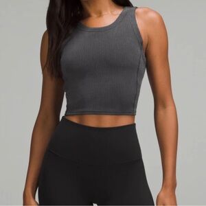 lululemon Ribbed Softstreme Cropped Tank